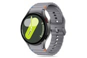 Smartwatch - Tilbehør - Tech-Protect  Silicone Sport Strap for Samsung Galaxy Watch 4 / 5 / 5 Pro / 6 / 7 / FE - Grey - 5906302313402