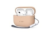Mobil - Covers & Cases - Tech-Protect  Silicone Case for Apple AirPods Pro 1/2 - Beige - 5906302313648