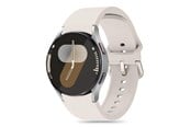 Smartwatch - Tilbehør - Tech-Protect Silicone Strap for Samsung Galaxy Watch 4 / 5 / 5 Pro / 6 / 7 / FE - Beige - 5906302313815