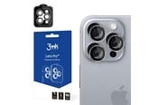 Mobil - Beskyttelsesglas - 3mk Lens Protection Pro Camera Cover for iPhone 16 Pro / 16 Pro Max - 5903108588621