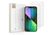Mobil - Beskyttelsesglas - Tech-Protect Glass Fit+ 2-pack Tempered Glass for iPhone 13 mini - Clear - 5906302318575