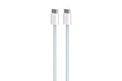 USB kabel - Puro Fabrik USB-C - USB-C Cable 1.5m 60W 480mbps - Blue - PUCCCFABK415MTLBLUE