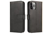Mobil - Covers & Cases - Hurtel Magnet Case for Vivo Y16 / Vivo Y02s Flip Cover Wallet Stand Black - 9145576277270