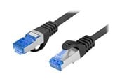 Netværkskabel - Lanberg patch cable - black RAL 9004 - Sort - PCF6A-10CC-0050-BK