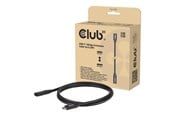 USB kabel - Club 3D CAC-2502 - USB-C extension cable - USB-C to USB-C - 1 m - CAC-2502