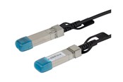 Netværkskabel - Deltaco 10GBase-CU direct attach cable - 1 m - black - Sort - 1m - DAC-10G-1