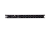 Strømkabel (ekstern) - ATEN Basic Metered Series PE1109G - power distribution unit - 2400 VA - PE1109G-AT-G