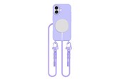Mobil - Covers & Cases - Tech-Protect MagNecklace MagSafe Case with Lanyard for iPhone 16 - Purple - 5906302375905