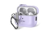 Mobil - Covers & Cases - Tech-Protect  Slim Hook Case with Carabiner for Apple AirPods Pro 1/2 - Purple - 5906302376254