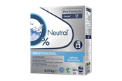 Rengøring - Neutral Professional White Powder 8.55kg - 194 washes - 101102436