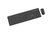 Tastatur - Gembird Slim Pro Business - keyboard and mouse set full size - QWERTY - US - black Input Device - Tastatur & Mus sæt - Amerikansk engelsk - Sort - KBS-WPS-01