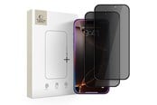 Mobil - Beskyttelsesglas - Tech-Protect Glass Spy+ 2-pack Privacy Glass for iPhone 16 Pro / 17 / 17 Pro - 5906302319305
