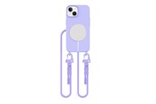Mobil - Covers & Cases - Tech-Protect MagNecklace MagSafe Case for iPhone 14 - Lavender - 5906302376025