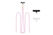 Mobil - Andet Tilbehør - Tech-Protect  C7S Rope Crossbody Strap - Pink - 5906302376636
