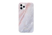 Mobil - Covers & Cases - CRONG Marble Case – iPhone 11 Pro Case - Pink - CRG-MRB-IP11P-PNK