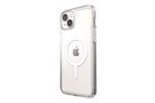 Mobil - Covers & Cases - Speck Gemshell + MagSafe - Case for iPhone 15 Plus / iPhone 14 Plus with MICROBAN coating - Clear - 150131-5085