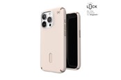 Mobil - Covers & Cases - Speck Presidio2 Pro ClickLock & MagSafe - iPhone 15 Pro Case - Bleached Bone / Heirloom Gold / Hazel Brown - 150446-3214