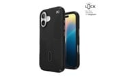 Mobil - Covers & Cases - Speck Presidio2 Grip ClickLock & MagSafe - iPhone 16 Case - Black / Slate Gray / White - 150689-3205