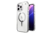 Mobil - Covers & Cases - Speck Presidio Perfect-Clear MagSafe - iPhone 16 Pro Max Case - Clear / Chrome Finish / Serene Silver - 150773-3240