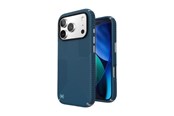 Mobil - Covers & Cases - Speck Presidio2 Grip MagSafe - iPhone 17 Pro Case - Deep Sea/Silver Metallic - 150976-3261
