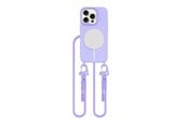 Mobil - Covers & Cases - Tech-Protect  MagNecklace MagSafe Case for iPhone 15 Pro - Lavender - 5906302375998