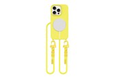 Mobil - Covers & Cases - Tech-Protect MagNecklace MagSafe Case for iPhone 15 Pro - Yellow - 5906302376001