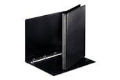 Arkivering & Opbevaring - Esselte Panorama - presentation ring binder - for A4 - capacity: 140 sheets - black - 49753