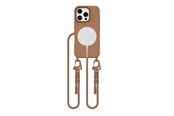 Mobil - Covers & Cases - Tech-Protect MagNecklace MagSafe Case for iPhone 16 Pro - Brown - 5906302370276