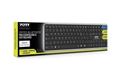 Tastatur - PORT Designs PORT Connect OFFICE PRO - Tastatur - Engelsk - Sort - 900903RQWI