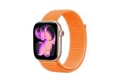 Smartwatch - Tilbehør - CRONG Nylon - Sport Band for Apple Watch 38/40/41/42 mm - Tropical Orange - CRG40NLBTRN