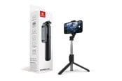 Mobil - Andet Tilbehør - CRONG SelfieGo Lite – Compact Bluetooth Selfie Stick Tripod - Black - CRGSGL1BLK