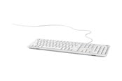 Tastatur - Dell KB216 - keyboard - multimedia - QWERTY - Pan Nordic - white Input Device - Tastatur - Nordisk - Hvid - KB216-WH-NORD