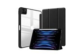 Tablet - Covers & Cases - CRONG PrimeFolio – Case for iPad Air 11” (2026-2024) / iPad Air 10.9” (5th-4th gen.) / iPad Pro 11" (2022-2021) - Black/Clear - CRG-PRF-IPD11-BLK