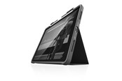 Tablet - Covers & Cases - STM Dux Plus - Rugged Case for iPad Air 11” M3 (2025) / M2 (2024) / iPad Air 10.9” (5th-4th gen.) (2022-2020) MIL-STD-810G with Apple Pencil Holder - Black - STM-222-286JT-01