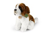 Plys - Rappa - Plush realistic St. Bernard dog mascot sitting 30 cm Eco-Friendly - 260054