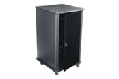 Vægbeslag, AV-Beslag & AV-Møbler - Middle Atlantic RFR Series cart - for audio/video components - grained ebony - Maks 158.8 kg - Maks størrelse - RFR-2028GE