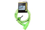 Cykeltilbehør - Dunlop anti-theft bicycle key lock - green - 8711252563749_GREEN