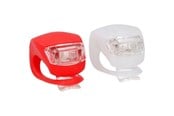 Cykellygter - Dunlop - A set of silicone LED lamps front and rear - 8711252053202