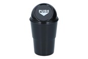 Biltilbehør - Dunlop - Car Trash Bin 400 ml 10x17 cm - Black - 8711252253374_BLACK