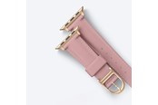 Smartwatch - Tilbehør - AmazingThing Class Band Leather Strap for Apple Watch 45 / 46 / 49 mm - Pink - TGL49RG