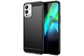 Mobil - Covers & Cases - Hurtel Carbon Case Case for Infinix Note 12i Flexible Silicone Carbon Cover Black - 9145576275405