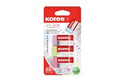 Skrive- og Tegneværktøjer - Kores - KE30 Pastel - 3-pack - 740315