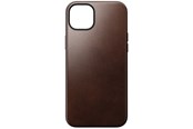 Mobil - Covers & Cases - Nomad Modern Leather Case - iPhone 15 Plus | Brown | Horween - NM01609285