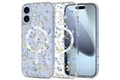 Mobil - Covers & Cases - Tech-Protect FlexAir MagSafe Case for iPhone 17- Daisies with Leaves - 5906302319572
