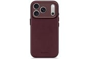 Mobil - Covers & Cases - Decoded - Leather Backcover for iPhone 17 Pro  - Dark Ruby - D26IPO17PBC1DY