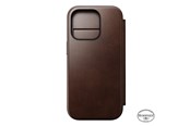 Mobil - Covers & Cases - Nomad Modern Leather Folio - iPhone 16 Pro | Rustic Brown | Horween - NM01676485