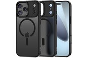 Mobil - Covers & Cases - Tech-Protect MagMat MagSafe Case for iPhone 17 Pro Max - Matte Black - 5906302319886
