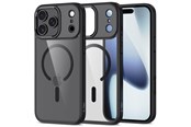 Mobil - Covers & Cases - Tech-Protect MagMat MagSafe Case for iPhone 17 Pro - Clear Black - 5906302319916