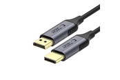 Skærmkabel - Tech-Protect UltraBoost DisplayPort to DisplayPort 1.4 4K 60Hz 2m Cable - Black - 5906302321803