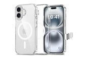 Mobil - Covers & Cases - Tech-Protect Flexair Hybrid CC Magsafe Case for iPhone 16 - Clear - 5906302322671